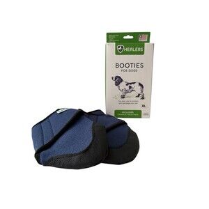 Healers Booties For Dogs Size XL 2 Booties Fits Paw Size 3 7/8" Large Breed USA